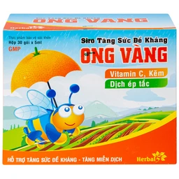 Siro tăng sức đề kháng Ong Vàng Thảo Dược Việt (30 gói)