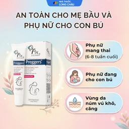 Kem bôi dưỡng ẩm, giảm nứt núm vú Fixderma Preggers Soothing Nipple cream 20g 4