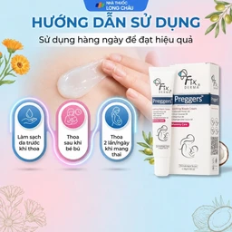 Kem bôi dưỡng ẩm, giảm nứt núm vú Fixderma Preggers Soothing Nipple cream 20g 5
