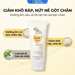 Kem bôi làm mềm gót chân Fixderma Foot Cream 60g 2