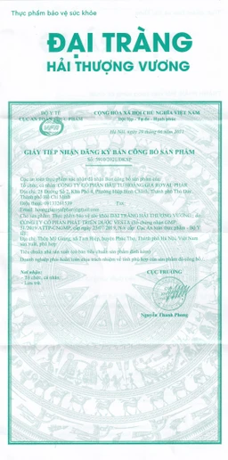 Viên uống giúp giảm rối loại tiêu hóa do viêm đại tràng Đại Tràng Hải Thượng Vương (2 vỉ x 10 viên)
