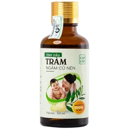 Tinh dầu tràm ngâm củ nén Mệ Đoan giúp xoa bóp, giảm đau (50ml)
