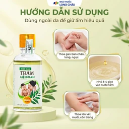 Tinh dầu tràm Mệ Đoan giúp giữ ấm, giảm triệu chứng ho, sổ mũi (50ml) 5