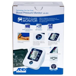 Máy đo huyết áp bắp tay AND UA-651 hỗ trợ đo huyết áp, nhịp tim