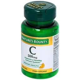 Viên uống bổ sung vitamin C, tăng cường sức đề kháng C 500mg Nature's Bounty (100 viên)