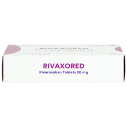 Thuốc Rivaxored 20mg Dr.Reddy's phòng ngừa thuyên tắc huyết khối tĩnh mạch (1 vỉ x 14 viên)
