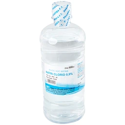 Nước súc miệng Natri Clorid 0.9% Dược Phẩm 3/2 vệ sinh răng, miệng, họng (500ml)