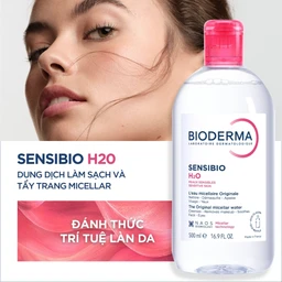 Nước tẩy trang cho da nhạy cảm Bioderma Sensibio H2O 500ml 2
