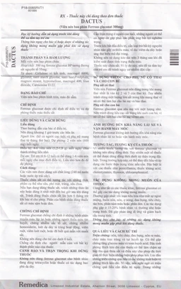 Thuốc Dactus 300mg Remedica dự phòng và điều trị thiếu máu, thiếu sắt (50 viên)