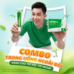 Viên uống bền thành mạch giảm trĩ Cotripro Thái Minh (2 vỉ x 10 viên) 4