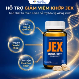 Viên hỗ trợ giảm đau trong thoái hoá khớp viêm khớp Ecogreen Jex Natural (60 viên) 3