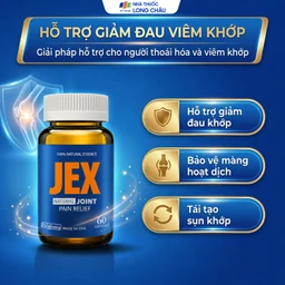 Viên hỗ trợ giảm đau trong thoái hoá khớp viêm khớp Ecogreen Jex Natural (60 viên) 4