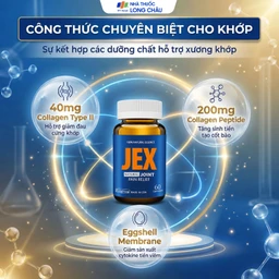 Viên hỗ trợ giảm đau trong thoái hoá khớp viêm khớp Ecogreen Jex Natural (60 viên) 5