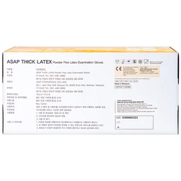 Găng tay y tế không bột, phủ Polymer Latex size S (100 cái) Powder Free Examination