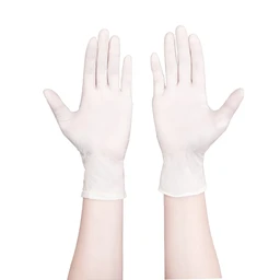 Găng tay y tế không bột, phủ Polymer Latex size S (100 cái) Powder Free Examination
