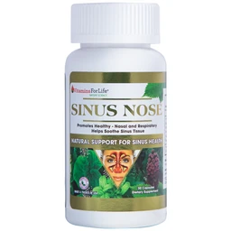 Viên uống hỗ trợ cải thiện viêm xoang, viêm mũi dị ứng Sinus Nose Vitamins For Life (30 viên)