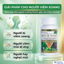 Viên uống hỗ trợ cải thiện viêm xoang, viêm mũi dị ứng Sinus Nose Vitamins For Life (30 viên) 5