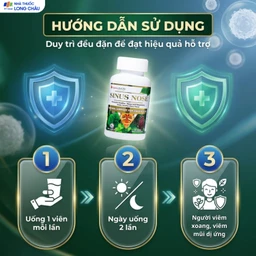 Viên uống hỗ trợ cải thiện viêm xoang, viêm mũi dị ứng, tăng cường sức khỏe đường hô hấp Sinus Nose Vitamins For Life (60 viên) 5