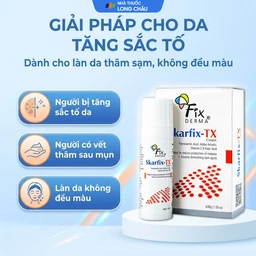 Kem bôi giảm nám, tàn nhang, thâm mụn Fixderma Skarfix TX Cream 30g 4
