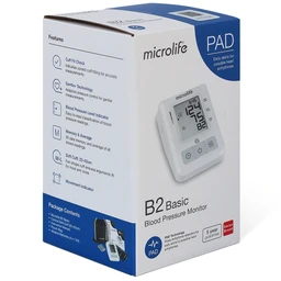 Máy đo huyết áp bắp tay Microlife B2 basic hỗ trợ đo huyết áp, nhịp tim