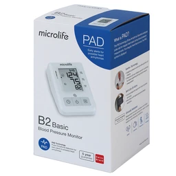 Máy đo huyết áp bắp tay Microlife B2 basic hỗ trợ đo huyết áp, nhịp tim