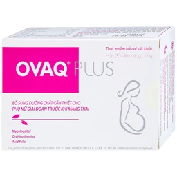 Viên bổ sung Myo Inositol Acid folic phụ nữ trước mang thai OvaQ plus (30 Viên)