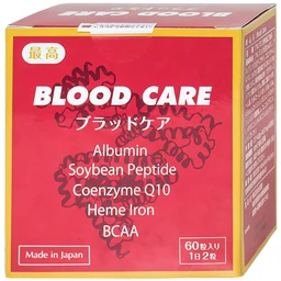 Viên uống bổ máu, giảm nguy cơ thiếu máu do thiếu sắt Blood Care Jpanwell (60 viên)