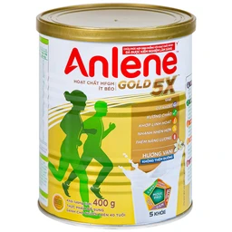 Sữa Anlene Gold 5X hương vani tăng cường sức khỏe cơ-xương-khớp dành cho người trên 40 tuổi (400g) 10