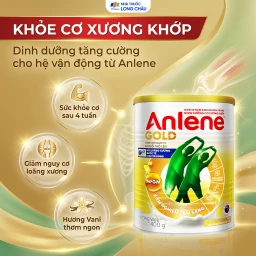 Sữa Anlene Gold 5X hương vani tăng cường sức khỏe cơ-xương-khớp dành cho người trên 40 tuổi (400g) 2