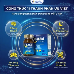 Viên uống hỗ trợ giảm các triệu chứng mất ngủ, khó ngủ, giấc ngủ không sâu, giảm lo lắng Gaba Jpanwell (60 viên) 4