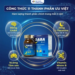 Viên uống hỗ trợ giảm các triệu chứng mất ngủ, khó ngủ, giấc ngủ không sâu, giảm lo lắng Gaba Jpanwell (60 viên) 3