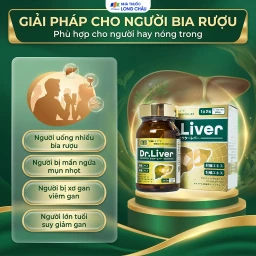 Viên uống bổ gan tăng cường giải độc gan Dr. Liver Jpanwell (60 viên) 5