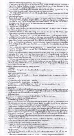 Thuốc Acetab Extra Agimexpharm điều trị triệu chứng cảm cúm (10 vỉ x 10 viên)