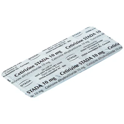 Thuốc Cetirizine Stada 10mg điều trị viêm mũi dị ứng, mày đay (10 vỉ x 10 viên) 