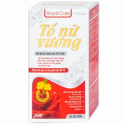 Viên uống hỗ trợ cải thiện nội tiết tố nữ, giảm bốc hỏa, mất ngủ, sạm da Tố Nữ Vương Royal Care (30 viên)