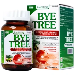 Viên uống hỗ trợ giảm nguy cơ bị trĩ Bye Tree Royal Care (60 viên)