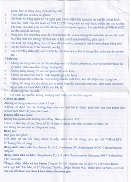 Bình xịt mũi Viraleze 10ml kháng virus gây bệnh đường hô hấp