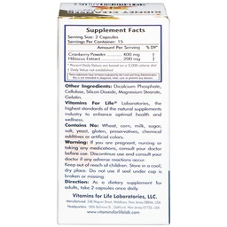 Viên uống bổ thận, hỗ trợ giảm nguy cơ viêm đường tiết niệu Kidney Cleanser Support Vitamins For Life (30 viên)