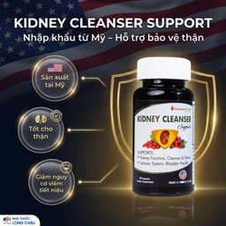 Viên uống bổ thận, hỗ trợ giảm nguy cơ viêm đường tiết niệu Kidney Cleanser Support Vitamins For Life (30 viên) 2