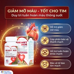 Viên uống hỗ trợ sức khỏe tim mạch, ổn định nhịp tim Heart Ace Support Vitamins For Life (30 viên) 4