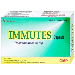 Thuốc Immutes Capsule 80mg Austin hỗ trợ tăng cường hệ miễn dịch (6 vỉ x 10 viên)
