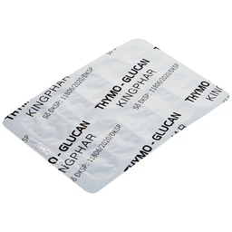 Viên uống nâng cao sức đề kháng giúp cơ thể khỏe mạnh Thymo-Glucan Kingphar (3 vỉ x 10 viên)