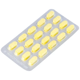 Thuốc Clorpheniramin 4mg Khapharco điều trị triệu chứng viêm mũi dị ứng theo mùa, quanh năm và mày đay (10 vỉ x 20 viên)