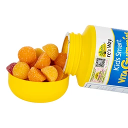 Viên nhai hỗ trợ bổ não Kids Smart Vita Gummies Omega-3 DHA Fish Oil Nature's Way (60 viên)