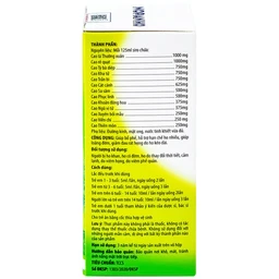 Siro giúp bổ phế, hạn chế ho nhiều, loãng đờm, giảm đau rát họng do ho Nopanho Kingphar (125ml)