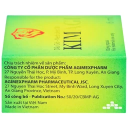 Dầu gió Kimagi Agimexpharm giảm đau, giải cảm, giúp thư giãn cơ bắp (10 chai x 6ml)