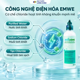 Dung dịch kháng khuẩn Dizigone Terrapharm tiêu diệt vi khuẩn, vi nấm (300ml) 3