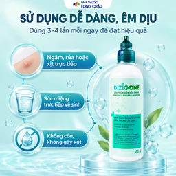 Dung dịch kháng khuẩn Dizigone Terrapharm tiêu diệt vi khuẩn, vi nấm (300ml) 5