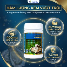 Viên uống hỗ trợ duy trì sức khỏe sinh sản cho nam giới Vitatree Oyster Extract (90 viên) 4