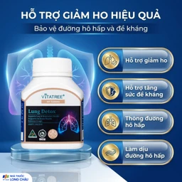 Viên uống hỗ trợ giảm ho, tăng cường sức đề kháng Vitatree Lung Detox (Hộp 60 viên) 3